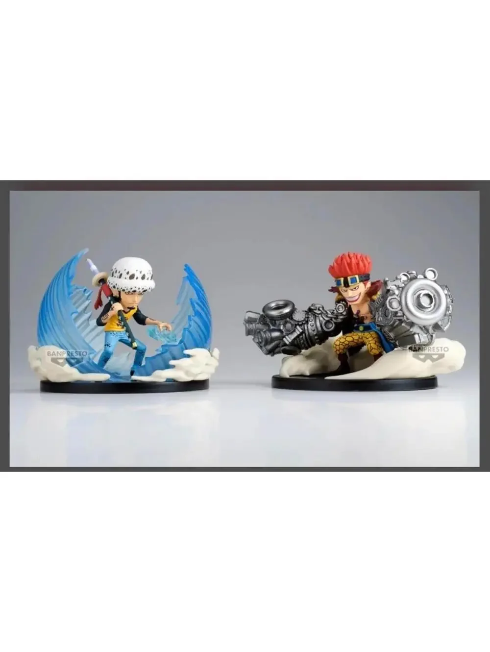 Banpresto One Piece Trafalgar Law Figure Unisex OS Blue Excellent Room Effect